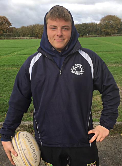 St Davids try scorer - Dylan Walsh St Davids try scorer - Dylan Walsh